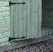 SHEDS: FITTED SHEDS and DIY SHEDS - Close up photos