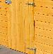 SHEDS: FITTED SHEDS and DIY SHEDS - Close up photos