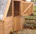 SHEDS: FITTED SHEDS and DIY SHEDS - Door options