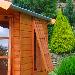 SUMMER HOUSES: FITTED SUMMERHOUSES and DIY SUMMERHOUSES - Window options
