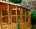 SUMMER HOUSES: FITTED SUMMERHOUSES and DIY SUMMERHOUSES - Window options