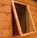 SHEDS: FITTED SHEDS and DIY SHEDS - Opening window