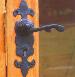 SUMMER HOUSES: FITTED SUMMERHOUSES and DIY SUMMERHOUSES - Black antique ironmongery