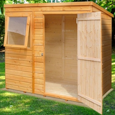 Pent Garden Shed 100