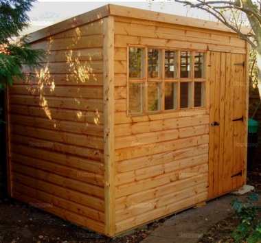 Pent Garden Shed 111