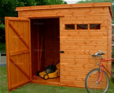 Security Pent Shed 63