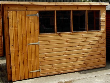 Pent Garden Shed 76
